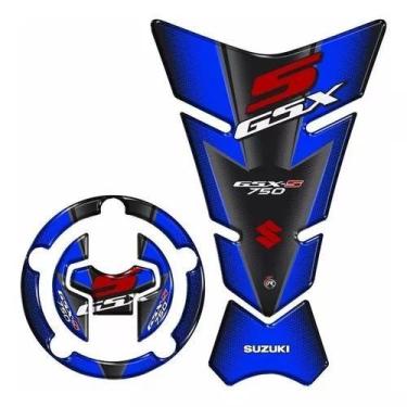 Imagem de Protetor De Tanque / Tankpad Gsxr 750 Suzuki Com Bocal - Resitank