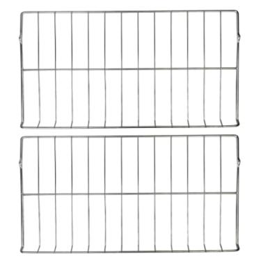 Imagem de 2 Pcak XJJ MHL63411403 rack de forno 24,8 × 41 cm compatível com fogão/fogão LG, substitui MHL63411401 MHL62112101, verifique o tamanho que você precisa antes de comprar.