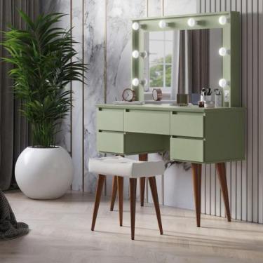 Imagem de Penteadeira Camarim 5 Gavetas Mariana Alecrim - CasaH