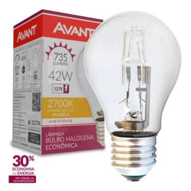 Imagem de Lâmpada Halógena A55 Avant 127v - 70w - 2700k Luz Amarela