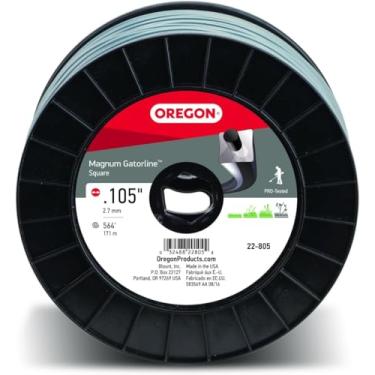 Imagem de Oregon Carretel Magnum profissional resistente 22-805 Gatorline de 1,3 kg de fio quadrado de 22-805 polegadas por 1,3 m de linha cinza