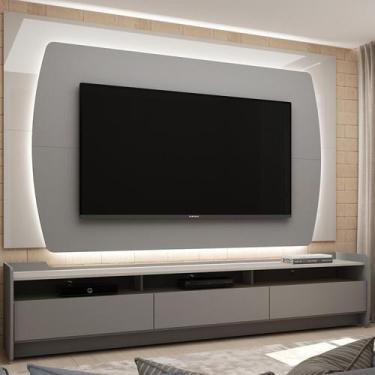 Imagem de Rack com Painel para TV até 90 Polegadas com LED Sublime 220 100% MDF 