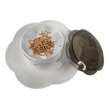 Imagem de Comedouro Interativo Cães Gatos Brinquedo Treinamento - Tatudeboa