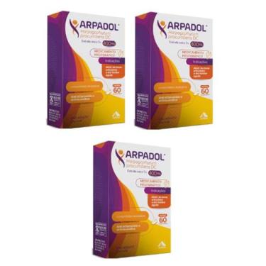 Imagem de ARPADOL400mg KIT C/3 CAIXAS C/60 COMPRIMIDOS CADA - Harpagopytum Procu