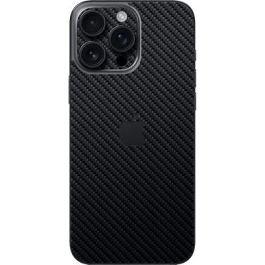 Imagem de Razer Skin: iPhone 16 Pro Max - Full Wrap - Premium 3M Cast Vinyl - Scratch Resistant - Unique Designs & Finishes - Easy Application - Carbon Fiber