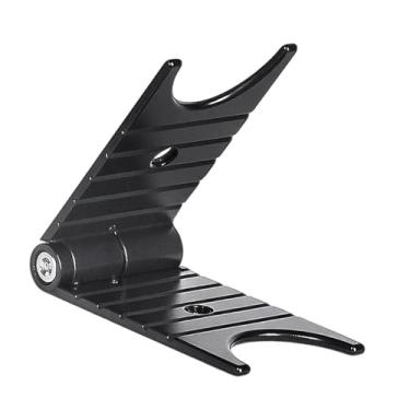 Imagem de Baoblaze Suporte de ferro de solda, estação de suporte de metal, simples, economizador de espaço, versátil, portátil, dobrável para projetos de artesanato faça