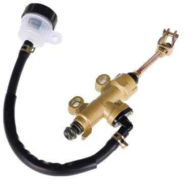 Imagem de GXYWADY Bomba de freio hidráulico com conjunto de reservatório de substituição do cilindro mestre da bomba de freio traseiro para CBR600RR CBR600 CBR1000RR 900RR 900 CBR1100XX CB1300F