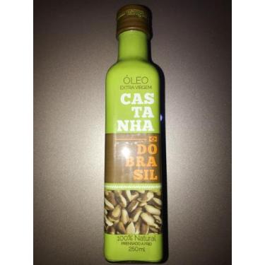 Imagem de Óleo extra virgem de castanha do Brasil 250ml - Miragina , Marrom