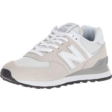 Imagem de New Balance Tênis masculino 650, Branco/Branco, 45