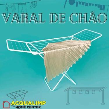 Imagem de Varal de chão c abas slim - no-brand
