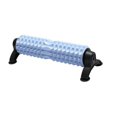 Imagem de predolo Rolo de Espuma, Ferramenta de Massagem Corporal Completa, Coluna, Alta Densidade com 4 Ventosas para Treinamento de Equilíbrio, Pilates E Fitness, Azul