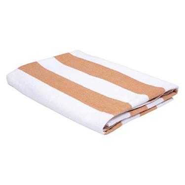 Imagem de Toalha de Piscina Ibiza Teka Bege Algodão e Poliéster