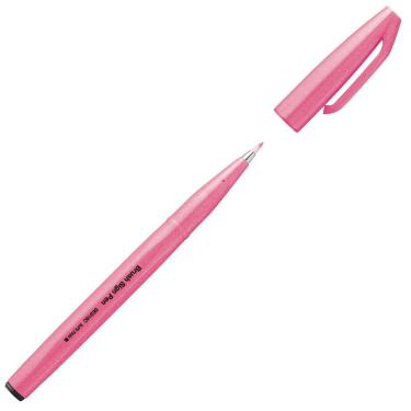 Imagem de Caneta hidrográfica Brush Sign Pen Rosa Fluo - Pentel