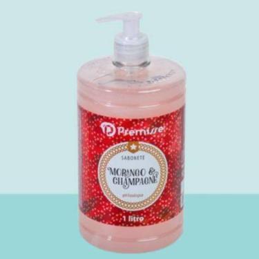 Imagem de Sabonete Líquido Morango e Champagne Mãos Rosto Corpo com Válvula Prem