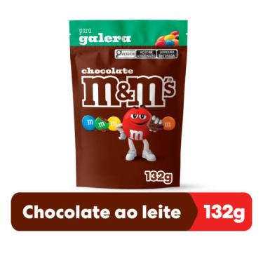 Imagem de Confeito M&M's Chocolate Ao Leite 132g Mars