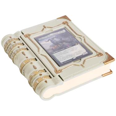 Imagem de MTG Commander EDH Command Zone/Tray for Magic The Gathering -with Damage, Cast & Life Counters. Storage for Dice & Card Tokens Inside (This is Not A Commander Deck Box!) - MTG Accessories Gift (White)