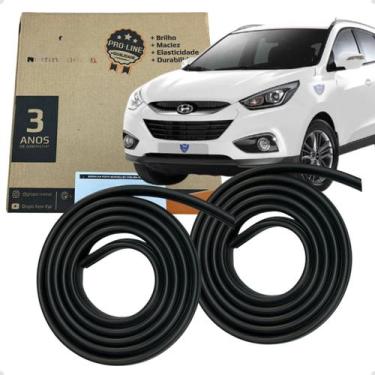 Imagem de Par Borrachas Portas Traseiras Hyundai Ix35 2009 a 2015 - PRO LINE