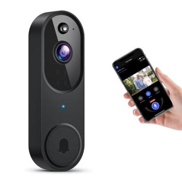 Imagem de Câmera de campainha de vídeo sem fio GridTera 1080p com detecção de IA