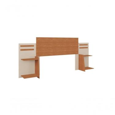 Imagem de Cabeceira Box Grecia Para Colchão 90-140-160 Camas Fenix Cor:nature-off White