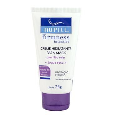 Imagem de Creme Hidratante Para Mãos Nupill Firmness Intensive com Filtro Toque Seco 75g