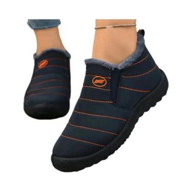 Imagem de Botas Femininas De Algodão, Outono Inverno, Quentes, Confortáveis, Ant