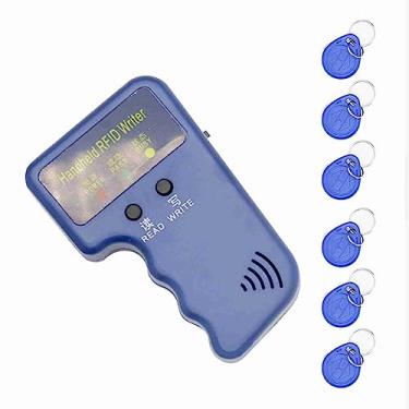 Imagem de Yinhing Copiadora Portátil de Cartão RFID, Leitor Gravador RFID de 125 KHZ Com Baixo Consumo de Energia e Fácil Operação, para Cópia de Cartão IDTK4100 e Penetração de Firewall
