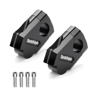 Imagem de VG MOTO Elevadores de guidão de motocicleta - preto MHA05004BK