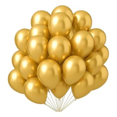 Imagem de BalõEs De Metal - DecoraçõEs Para Festas De AniversáRio, Casamentos E Eventos(50,Dourado)