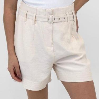 Imagem de Shorts Alpelo em Tecido com Cinto Feminino-Feminino