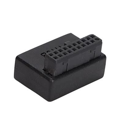 Imagem de Generic Adaptador USB 3.0 90° Instalação Eficiente de Placa de Circuito Multicamadas para Acessórios de Computador Interface de PVC: USB3.0 19/20 Pinos para Conexão Estável Leve e Portátil (Moldagem