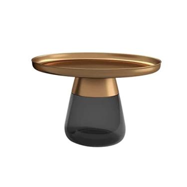 Imagem de Mesa de centro, mesa de centro, sala de estar, casa, mesa de chá, varanda, mesa pequena, combinação simples de vidro, móveis, mesa de quarto (A)