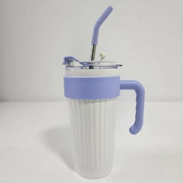 Imagem de Caneca Térmica Inox 860ml com Canudo