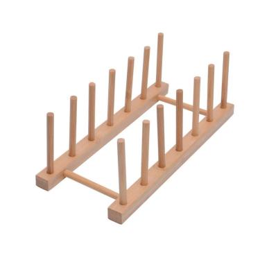 Imagem de Suporte Escorredor de Pratos Ecokitchen Bambu - Mimo Style