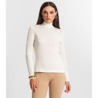 Imagem de Blusa Feminina Manga Longa Endless Bege - Endless Básicos, GG, Bege