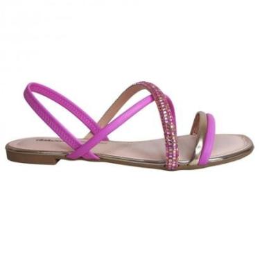 Imagem de Sandália Dakota Com Pedrarias Casual Feminina Y7454-Feminino