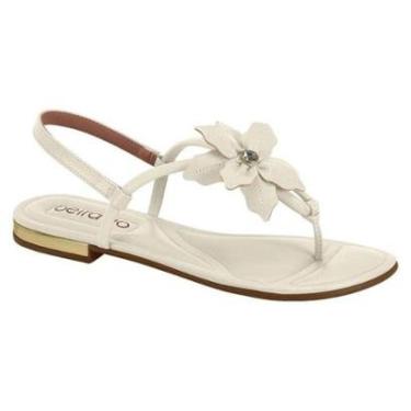 Imagem de Sandália Beira Rio Rasteira - Feminina-Feminino