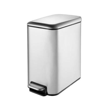 Imagem de Lixeira Linea 5 Litros em Aço Inox Powermaid