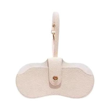 Imagem de Estojo De Óculos Slim Portátil Em Couro Macio, Organizador De Óculos D