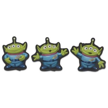 Imagem de Open Road Brands Disney Pixar Toy Story Aliens Metal Decoração de Parede Pacote com 3 - Arte de Parede Alienígenas Divertida para Quarto ou Sala de Jogos