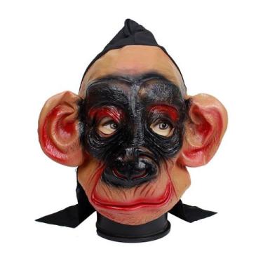Imagem de Máscara Gorilla Full Face Cover Zoom Cosplay Festa de Halloween - yiwe
