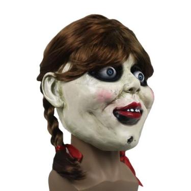 Imagem de Capacete de máscara de cosplay Annabelle Ghost Doll Home Collection - 