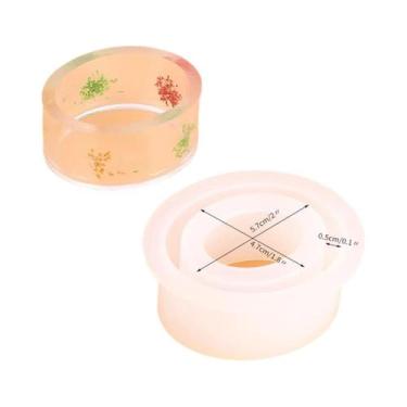 Imagem de Moldes De Silicone Para Resina Epóxi Em Tamanhos Variados Para Pulseir