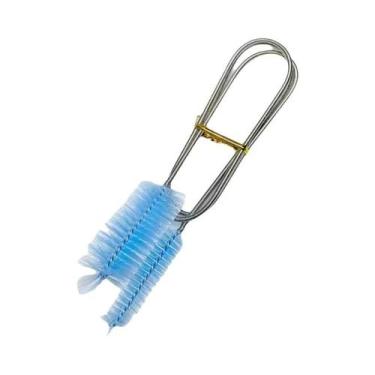 Imagem de Escova De Limpeza Para Tubos De Aquário Em Aço Inoxidável, Flexível, C