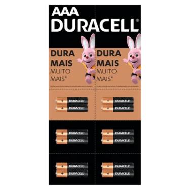 Imagem de Pilha Palito Aaa, Duracell, 6 Embalagem Com 2 Unidades