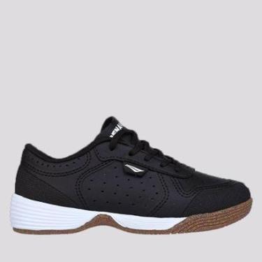 Imagem de Chuteira Penalty Player Futsal Juvenil Preta-Unissex