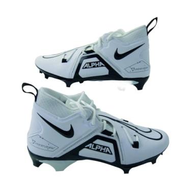 Imagem de Nike Chuteira Alpha Menace Pro 3, Masculino, Homens, Jogadores de Futebol Americano, Branco e Preto, 11.5