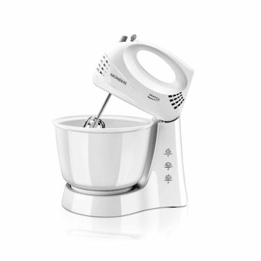 Imagem de Batedeira Mondial Prática B-05NP 3 Velocidades Branca 350W – 220V