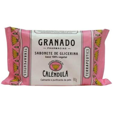Imagem de Granado Sabonete em Barra de Glicerina Calêndula 90g, 1, 90g