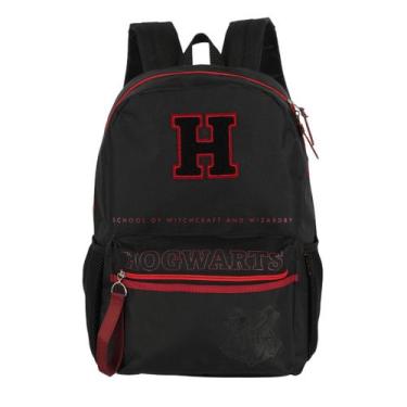 Imagem de Mochila Harry Potter Costas Meninos Juvenil Escolar Casual, Preto