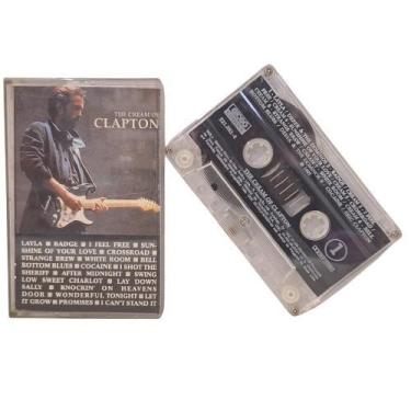 Imagem de FITA K7 CASSETE The Cream of Eric Clapton - Clássico do Blues Rock - n